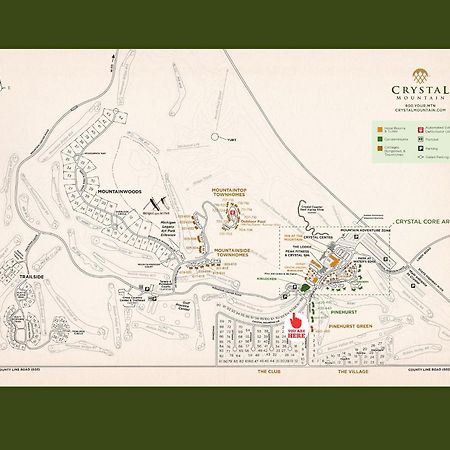 Crystal Mountain Cabin-Shuttle Pass Included! Thompsonville Eksteriør bilde