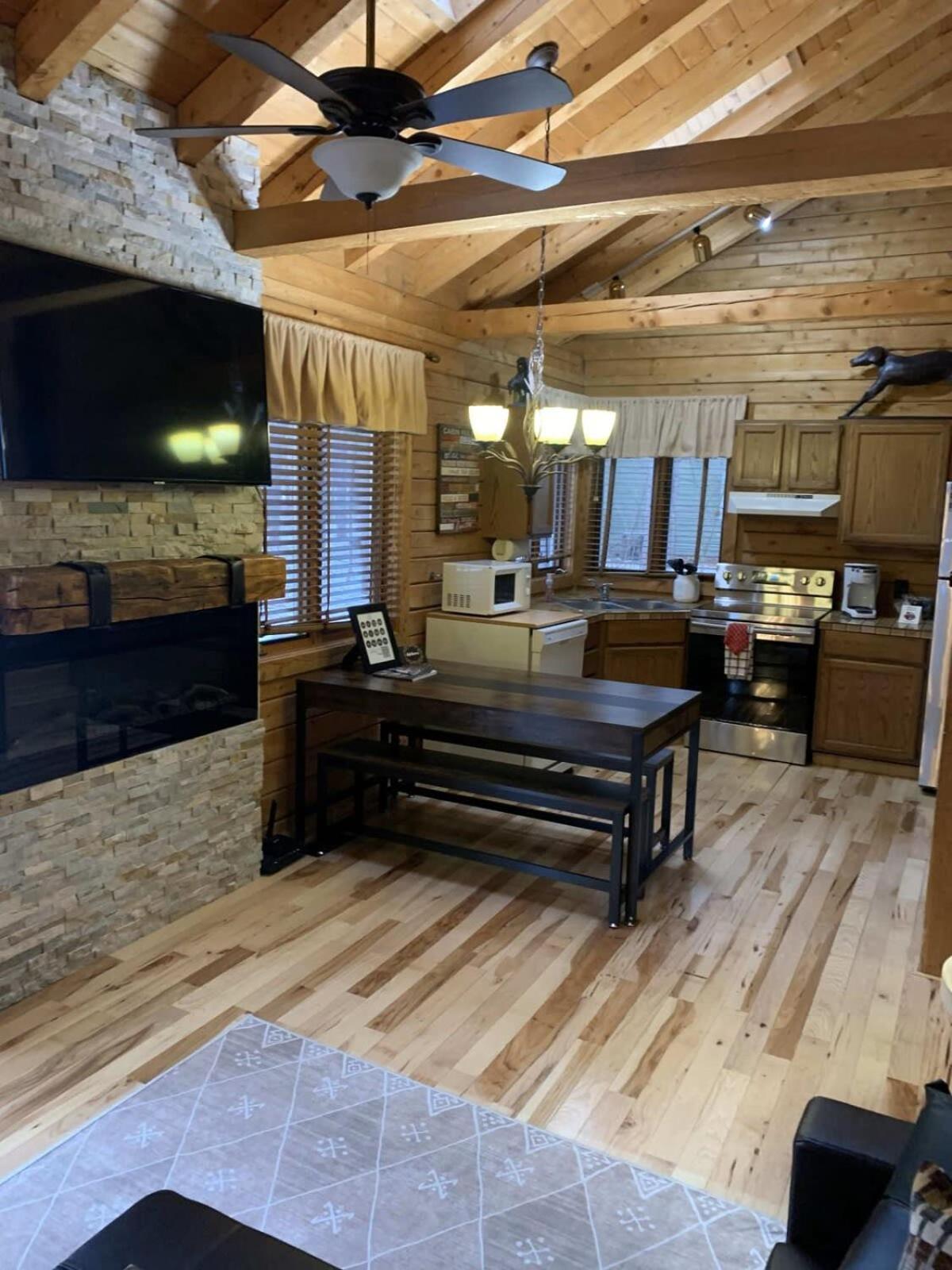 Crystal Mountain Cabin-Shuttle Pass Included! Thompsonville Eksteriør bilde